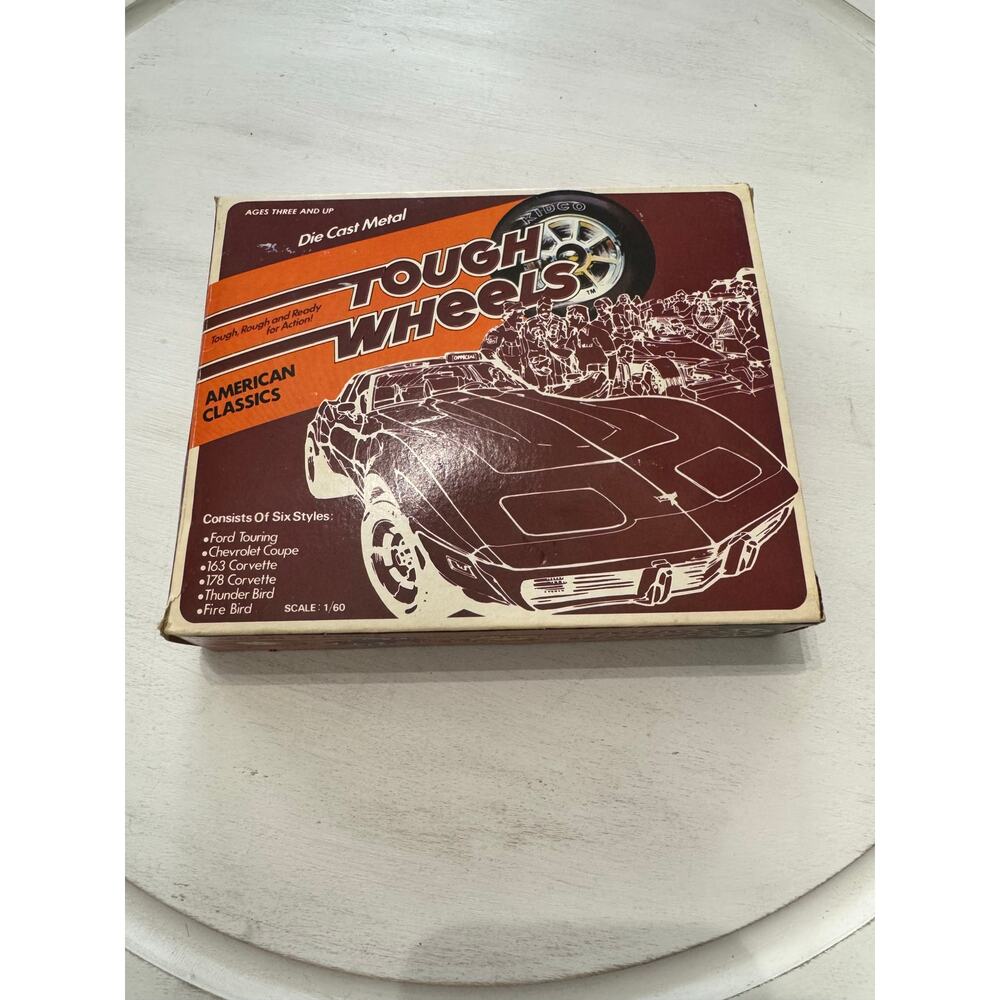Set of 6 Tough wheels kidco diecast american classics in original box 341-3458